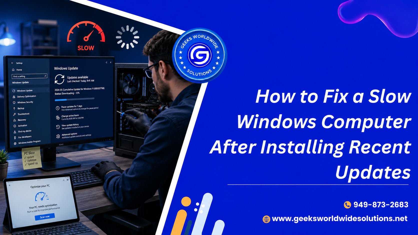 How to Fix a Slow Windows Computer