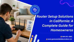 Router Setup Solutions in California