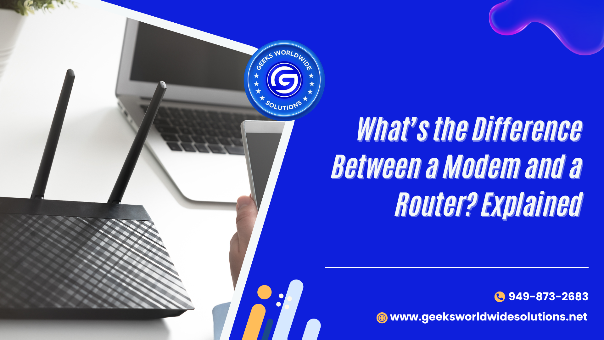 What's the Difference Between a Modem and a Router